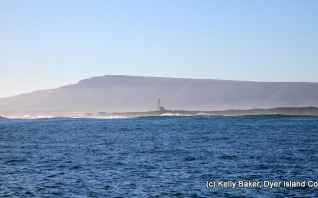 Offshore of Quoin Point, a historical site
